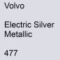 Preview: Volvo, Electric Silver Metallic, 477.